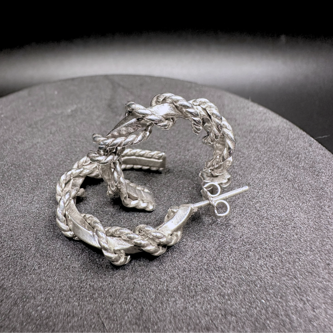 Intreccio Hoop Earrings