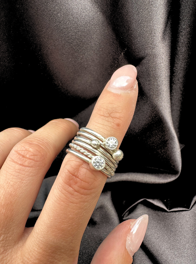 Carnevale Stacking Rings - Set