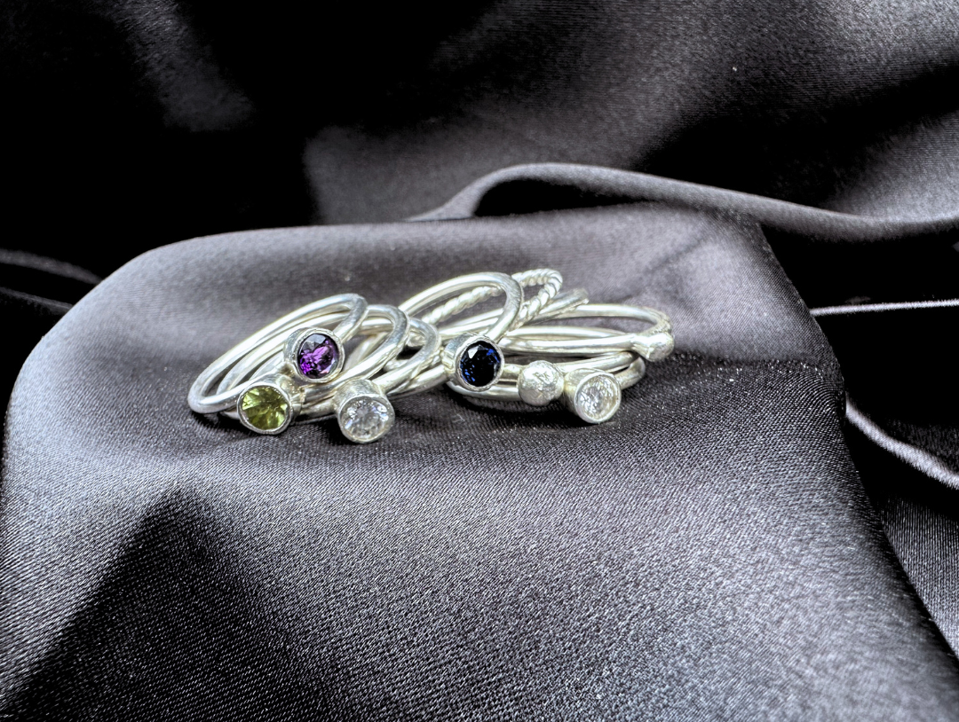 Carnevale Stacking Rings - Set