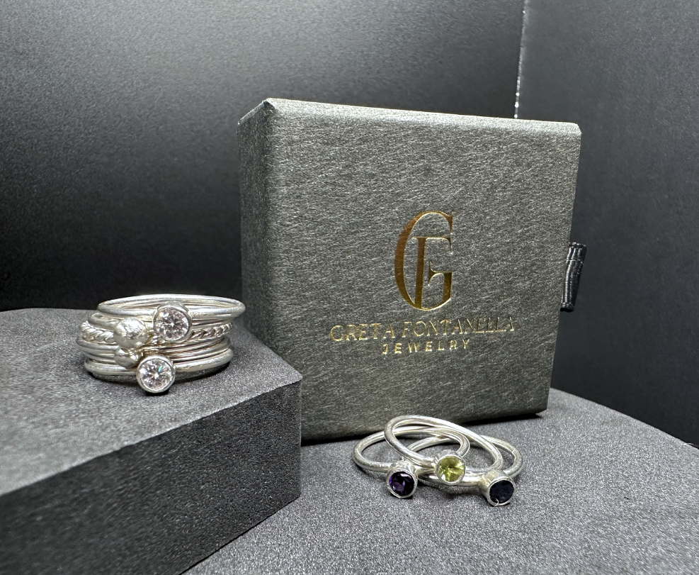 Carnevale Stacking Rings - Set