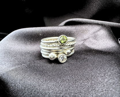 Carnevale Stacking Rings - Set