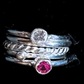 Carnevale Stacking Rings - Set