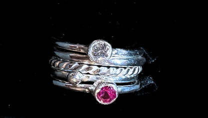 Carnevale Stacking Rings - Set